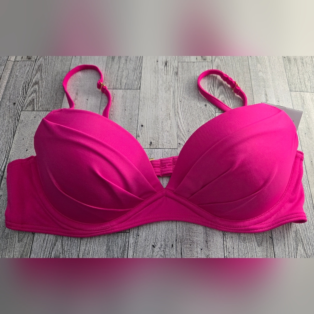 Vibrant Pink Bikini Top